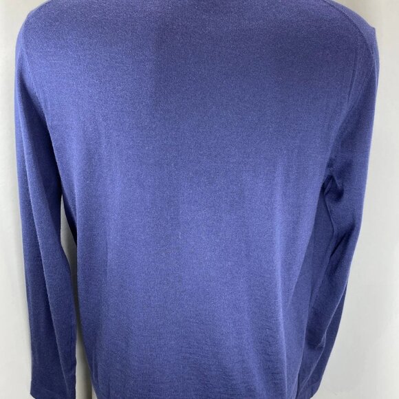 Velvet by Graham & Spencer Men’s Alvin Lightweight Cashmere/Wool Crewneck Size L - Picture 6 of 8